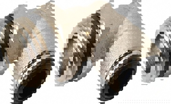 Push-To-Connect Tube to Universal Thread Tube Fitting: Swivel Elbow, 1/2